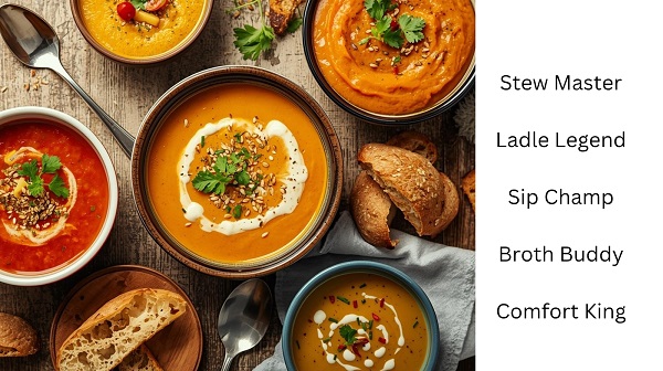 Foodie-Inspired Nicknames for Soup Lovers