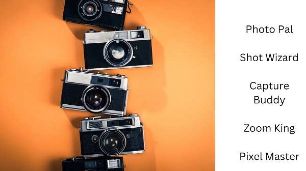 Luxury Nicknames for Cameras