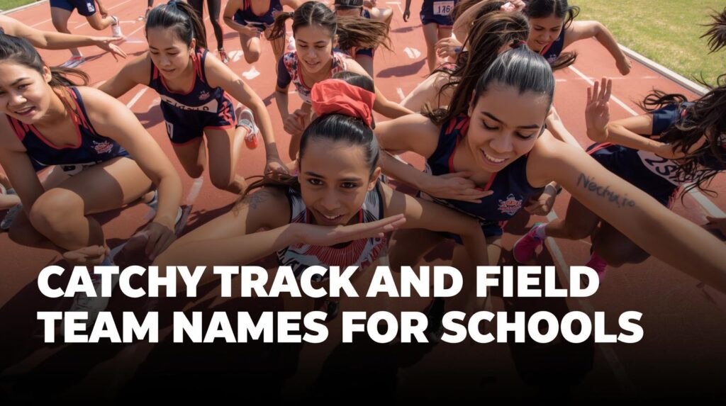 360 Catchy Track and Field Team Names for Schools